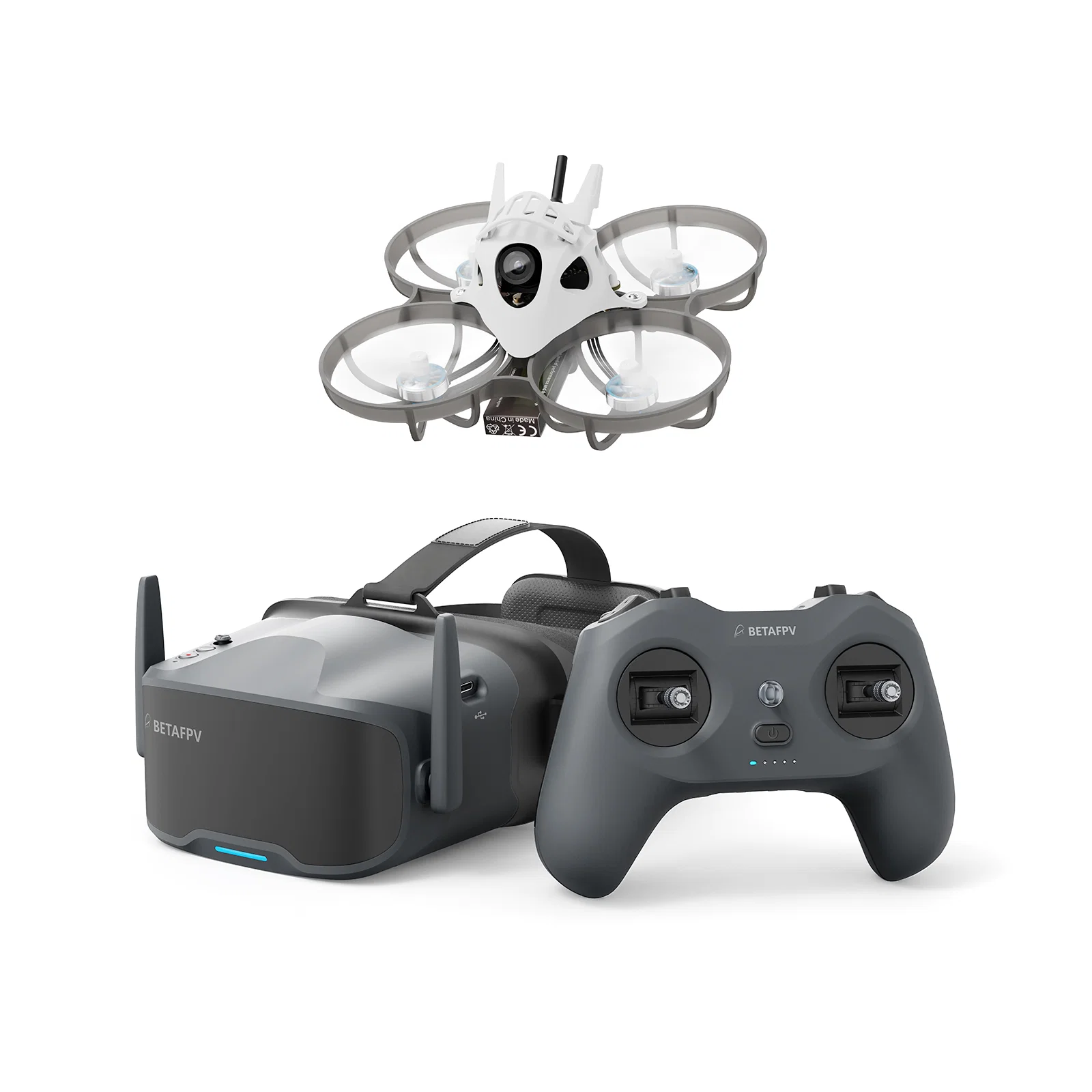 Дрон Meteor75 Pro HD FPV Kit — Mode 2 (Left stick throttle)
