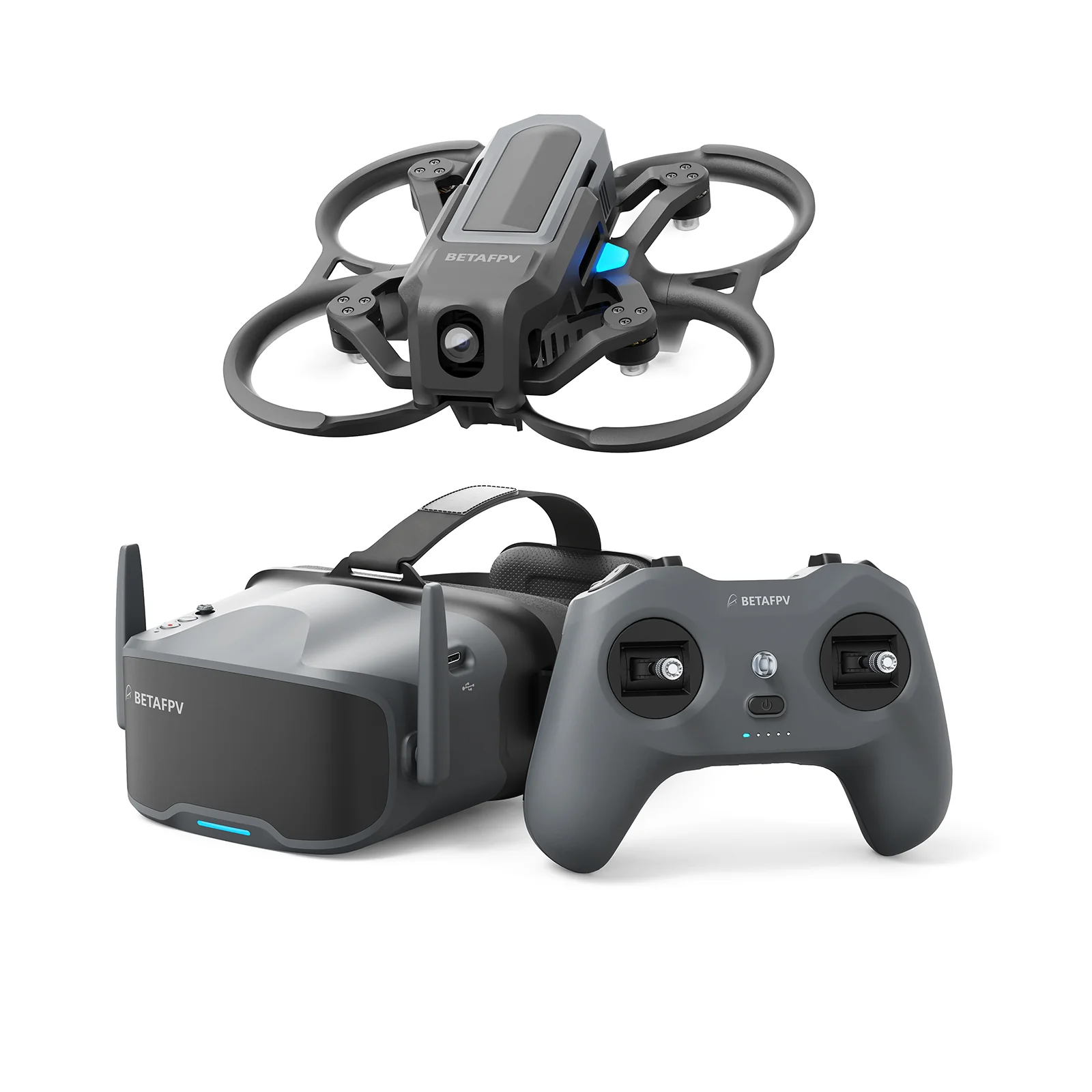Дрон Aquila20 HD FPV Kit — Mode 2 (Left stick throttle)