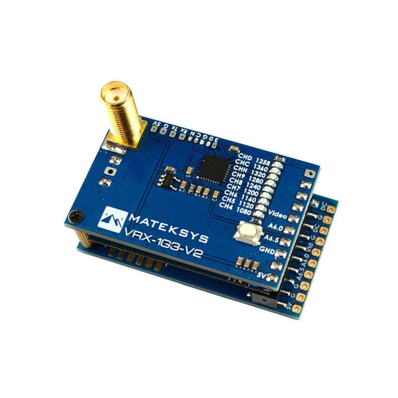 Видеоприёмник MATEKSYS VRX-1G3-V2 1.2/1.3 ГГц