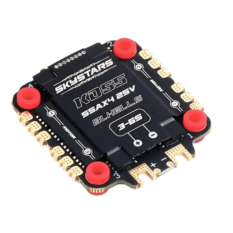 Регулятор оборотов 4 в 1 SkyStars KO55II 55A BLHeli_S 3-6S фото 2