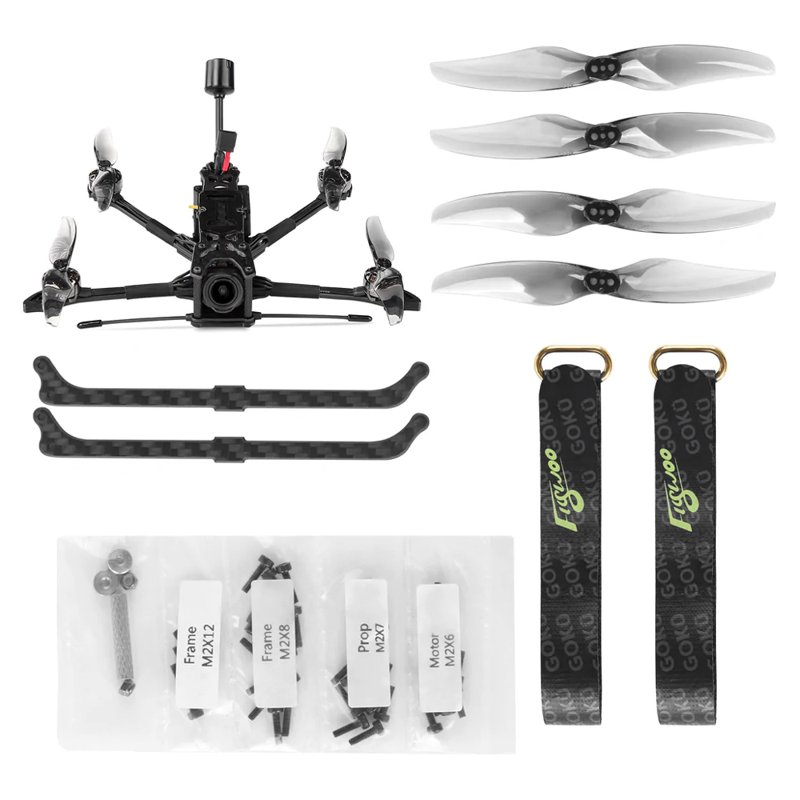 Квадрокоптер Flywoo Explorer LR HD с DJI O3, 4 дюйма фото 3