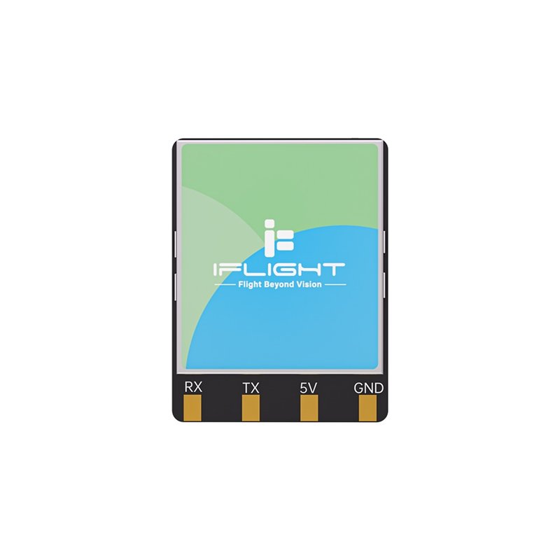 Двухдиапазонный приёмник iFlight ELRS Dualband Diversity 100 мВт с двумя антеннами 70 мм фото 3