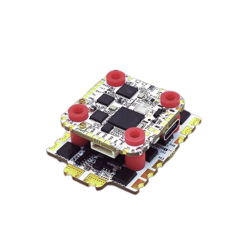 HDZero Halo Stack - H743 ELRS FC (MPU6000) + 70A AM32 ESC - 20x20 — электронный регулятор скорости
