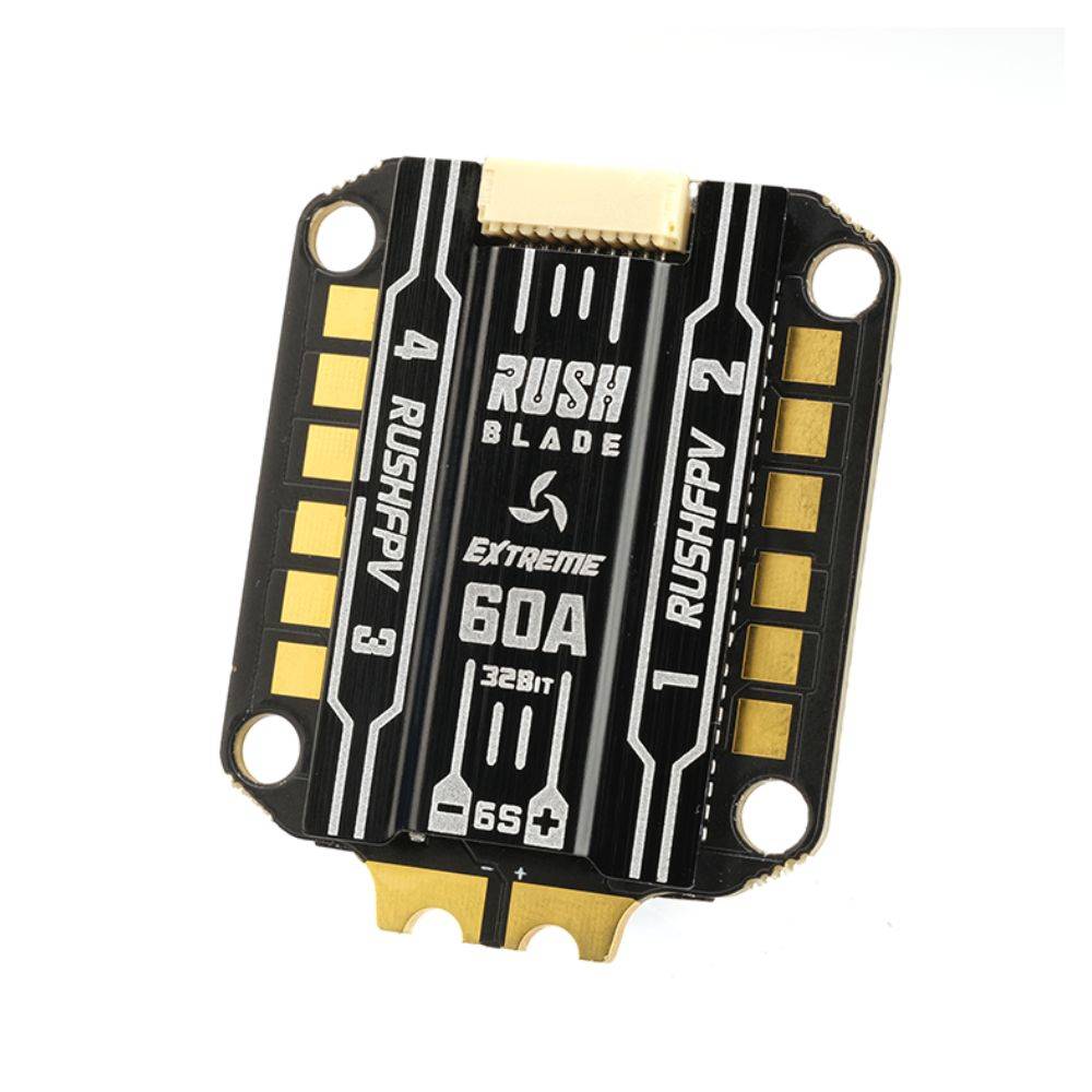 RUSHFPV RUSH BLADE 60A 3-6S AM32 4-in-1 ESC - Extreme Edition 128K — электронный регулятор скорости