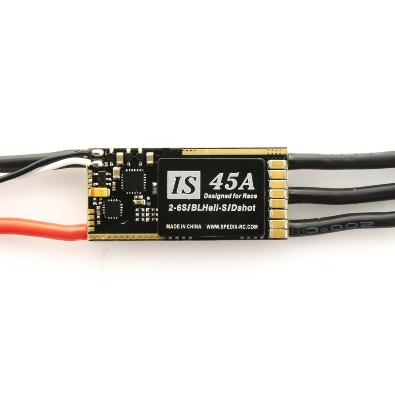 Регулятор оборотов Spedix IS45 2-6S LiPo DShot BLHeli_S 45A