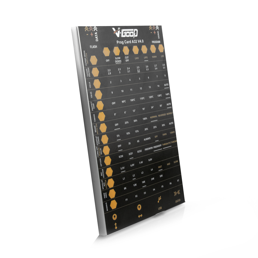 V-Good RC ARM A32 ESC Program Card V4.0 w/ LED — электронный регулятор скорости