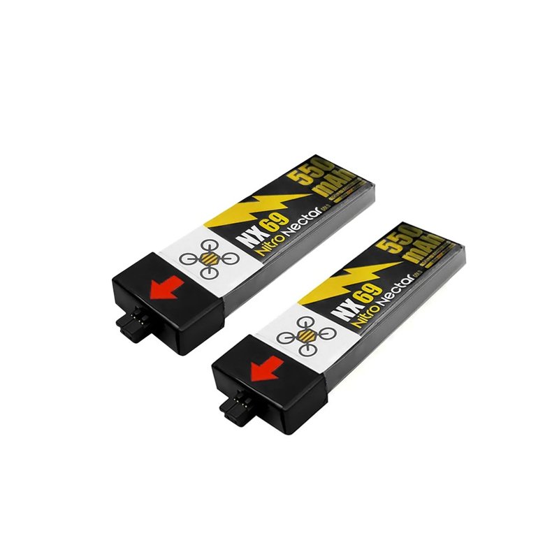 Аккумуляторы NewBeeDrone Nitro Nectar 550mAh 1S 80C HV LiPo NX69, 2 шт.