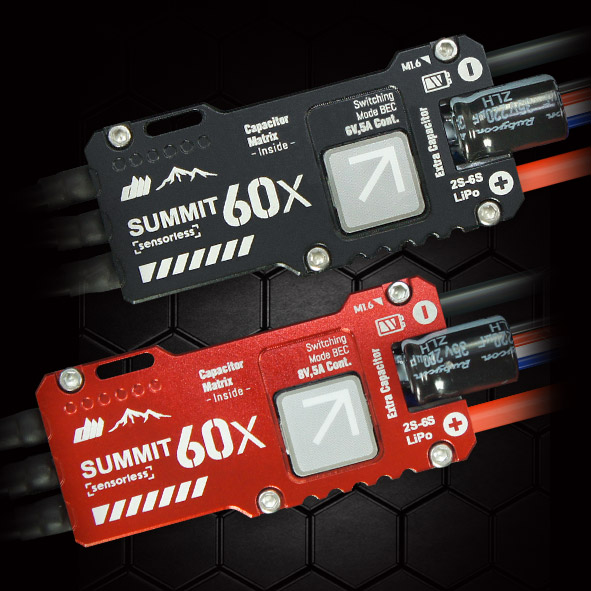Регулятор оборотов SUMMIT 60X 60A Brushless Speed Controller for Gliders — SUMMIT 60X