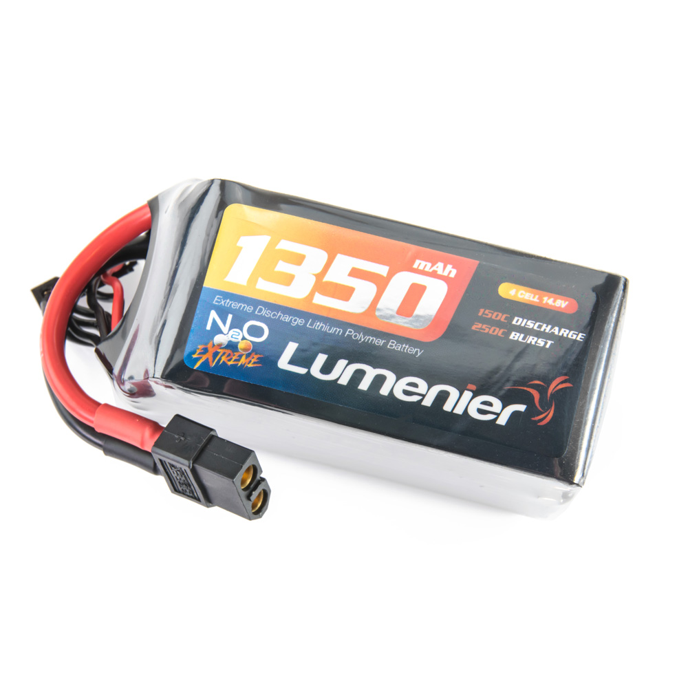 Литий-полимерный аккумулятор Lumenier N2O Extreme 1350mAh 4s 150c