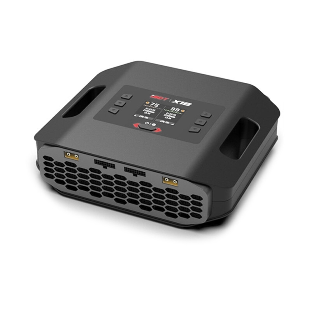 iSDT X16 Professional Dual Channel AC/DC Smart Charger - 1100W 20A 2-16S — зарядные устройства