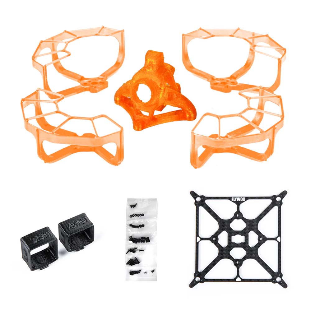 Flywoo Firefly Nano Baby 20 2S Micro Quadcopter Frame Kit - Walksnail Avatar — рамы и детали малых дронов фото 2