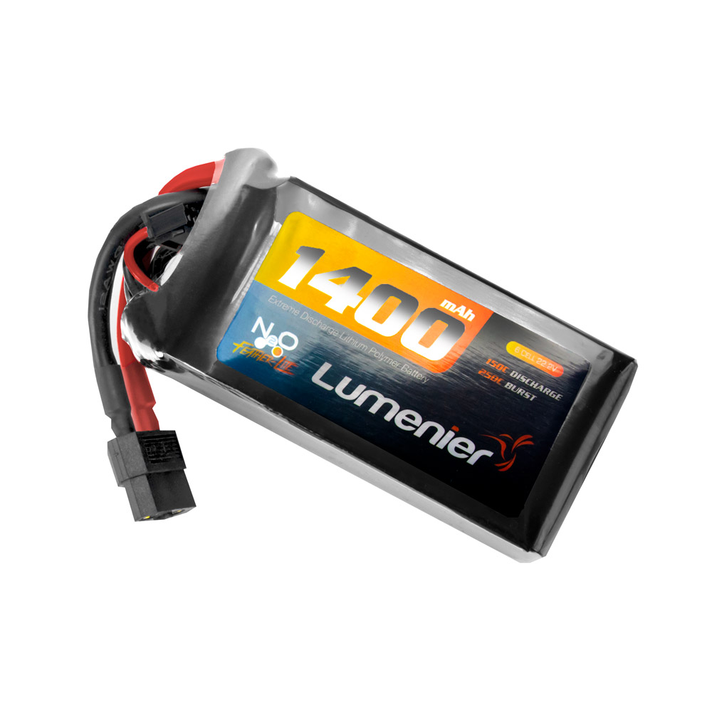 Литий-полимерный аккумулятор Lumenier N2O Feather-Lite 1400 мА·ч 4S 150c XT-60