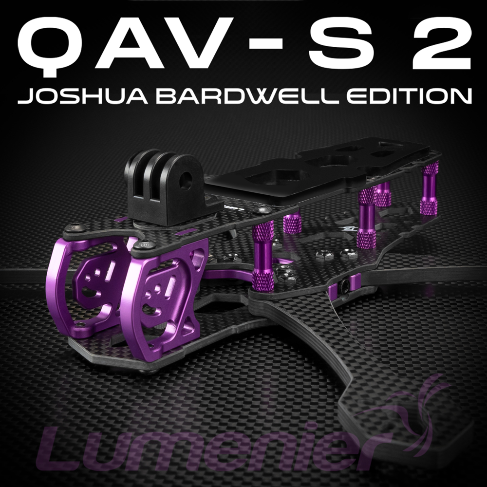 Lumenier QAV-S 2 Joshua Bardwell SE 5” Frame Kit — рамы фото 12