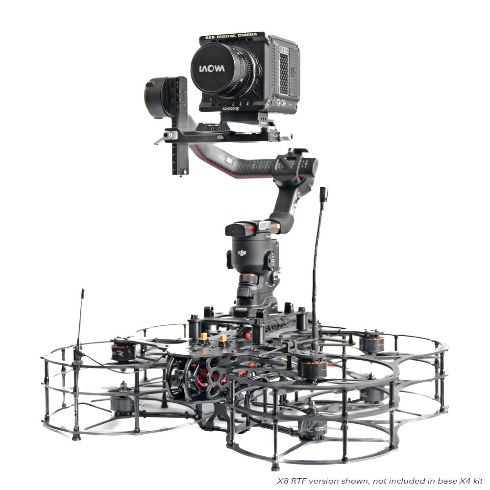 Lumenier QAV-PRO Mega Whoop 7” Cinequads Edition Frame Kit — рамы фото 11