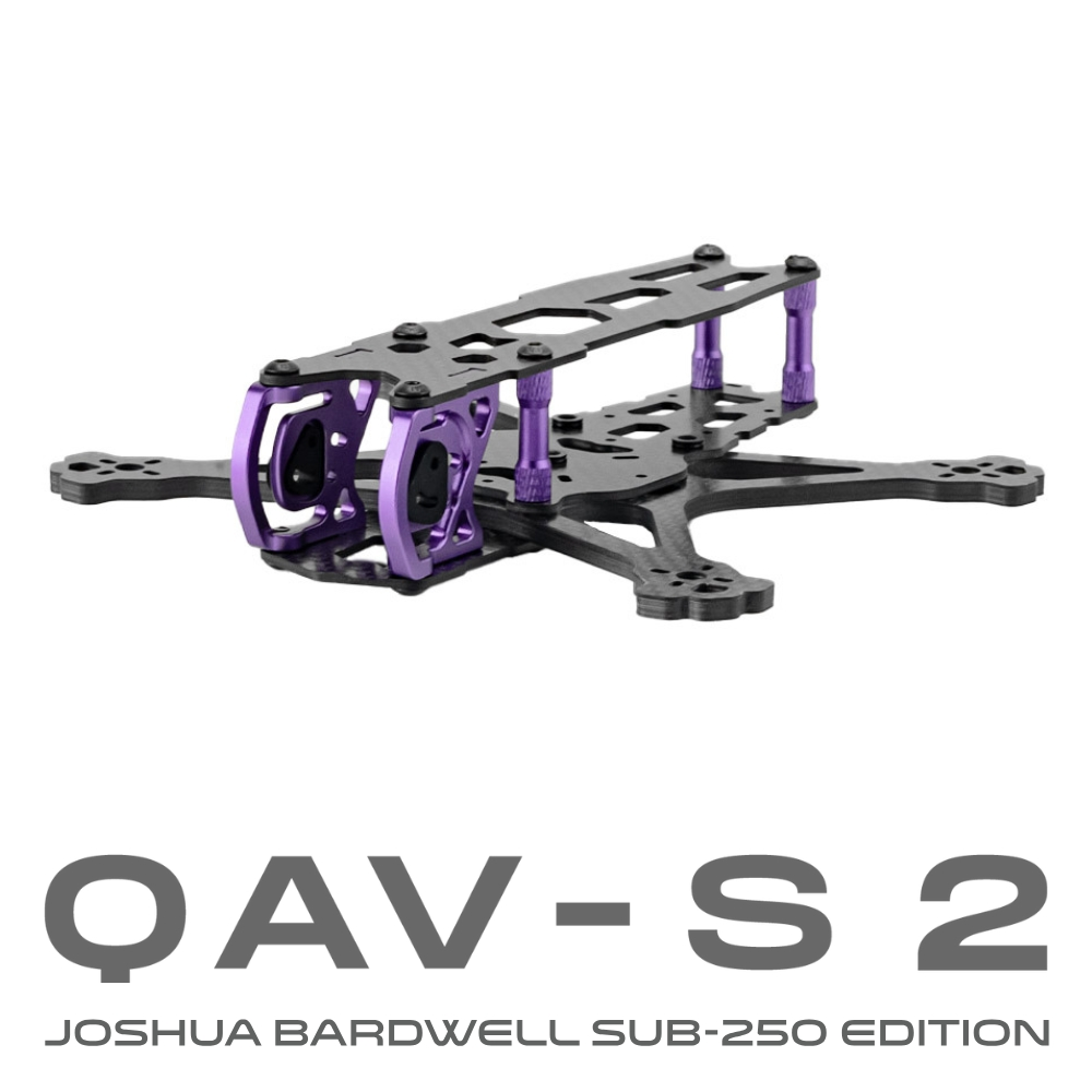 Lumenier QAV-S 2 Sub-250 Joshua Bardwell SE 3” - Frame Kit — рамы