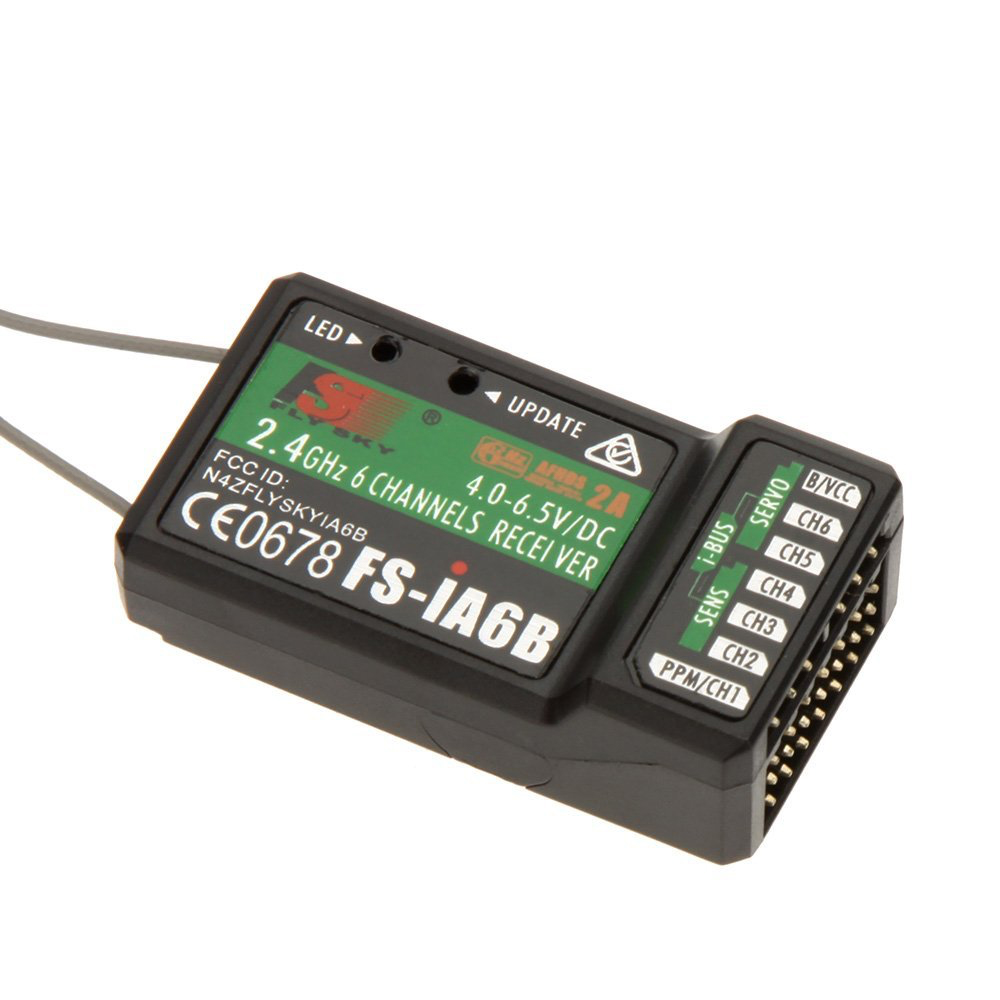 Аппаратура управления FlySky FS-i6 AFHDS 6CH Transmitter and 6CH FS-iA6B Receiver фото 5