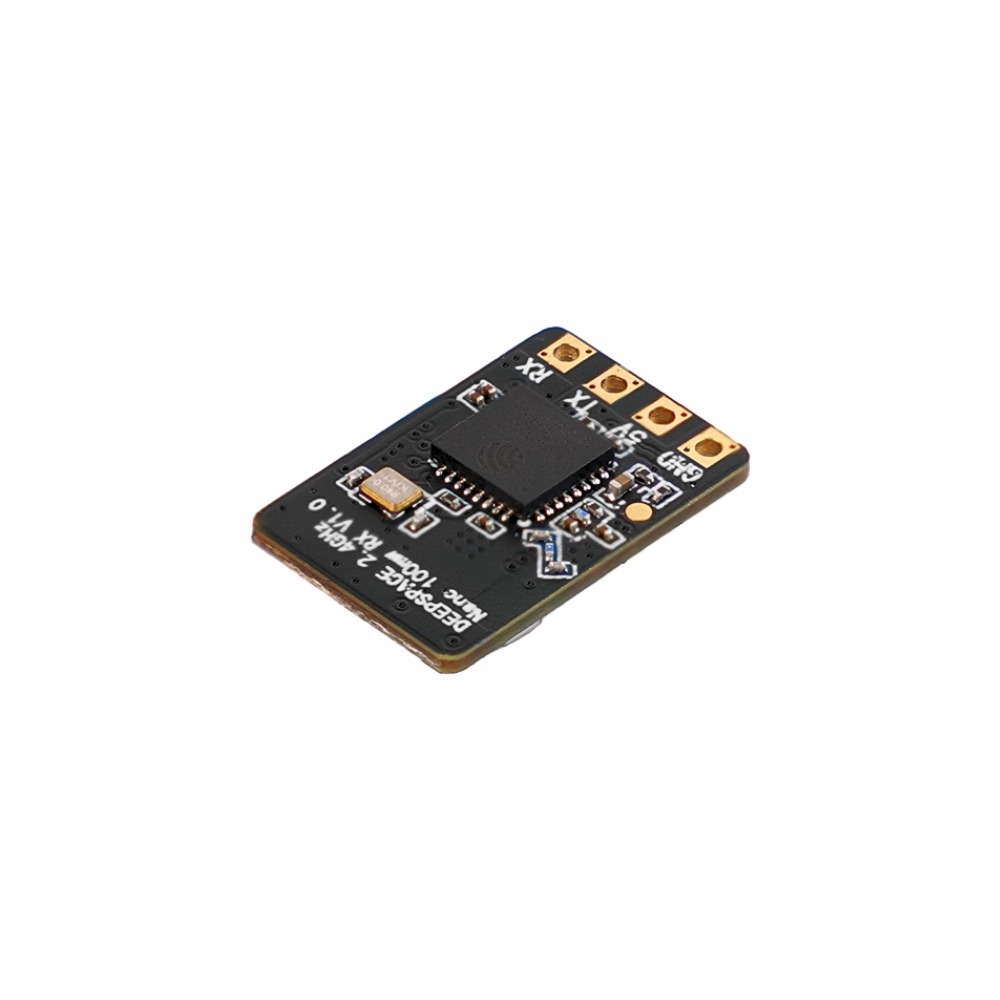 Приёмник управления DeepSpace Nano ELRS 2.4GHz 100mW Receiver + 80mm Antenna