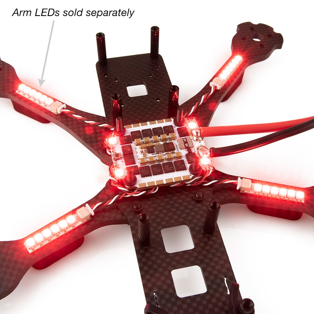 Комплект полётного контроллера и ESC Lumenier LUX F7 Ultimate + Razor LED 55A Bundle (F7 FC, 55A 2-6S BLHeli_32 ESC) фото 8