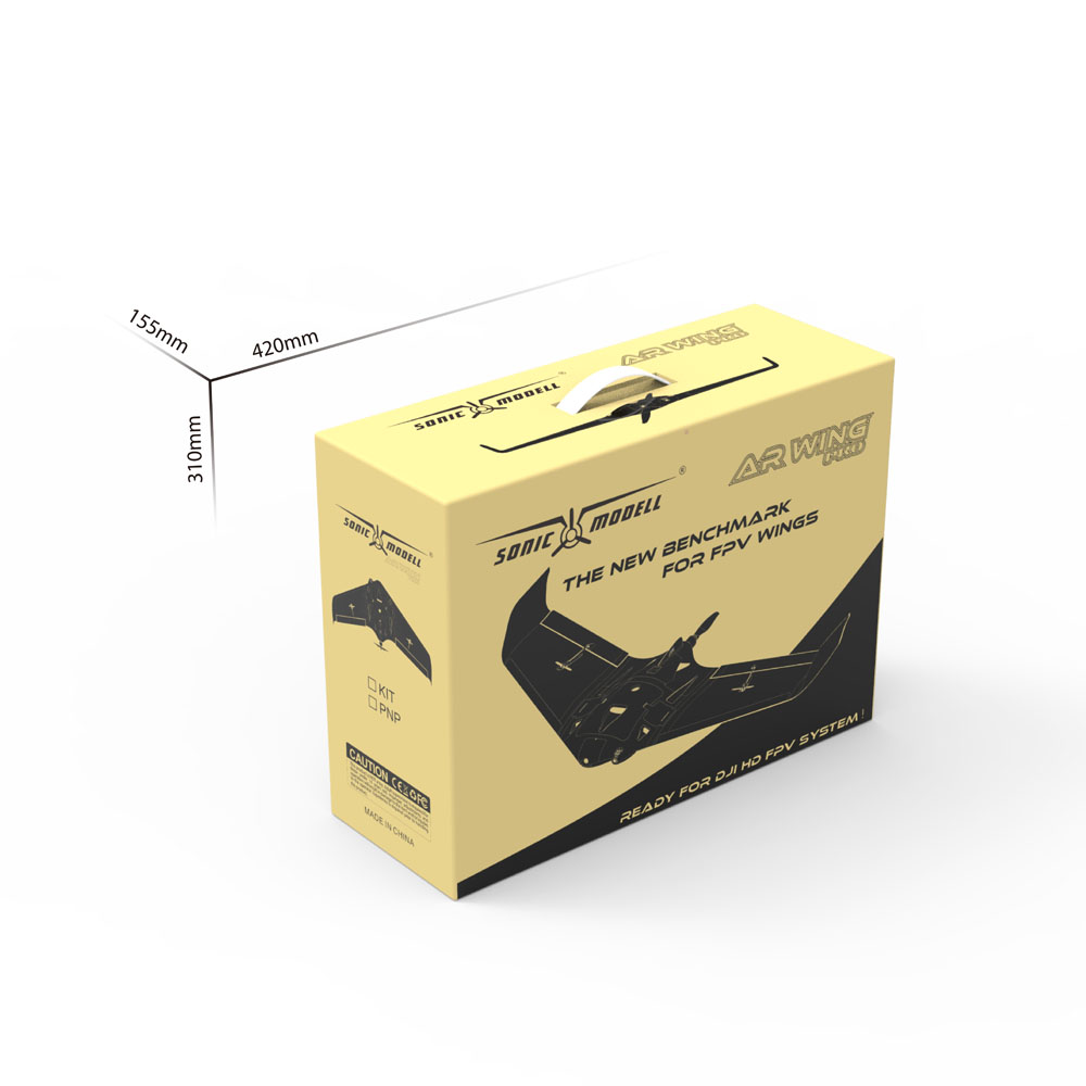 Самолёт SonicModell AR. Wing Pro 1000mm Wingspan EPP FPV Flying Wing RC Airplane - PNP Version фото 16