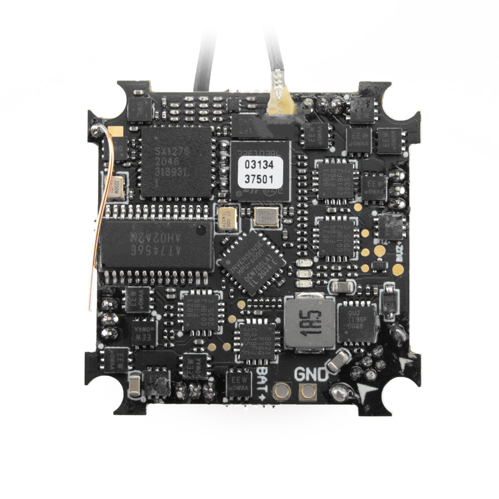 Полётный контроллер Happymodel ExpressLRS CrazyF4 5A 5-in-1 AIO FC w/ Built-in 900MHz Rx фото 2
