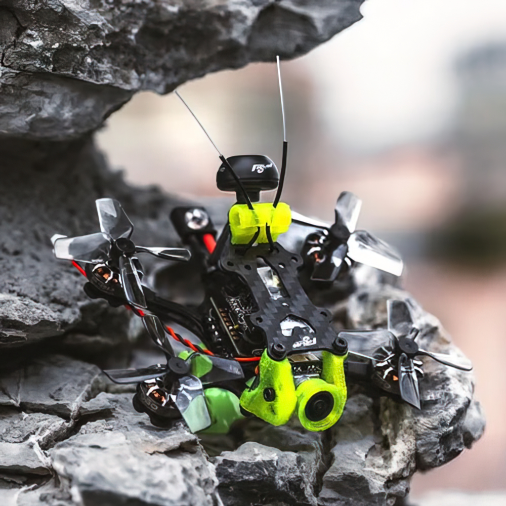 Дрон в сборе Flywoo Firefly Baby 80mm 1.6" 4S Micro Quadcopter BNF V1.2 - Analog фото 4