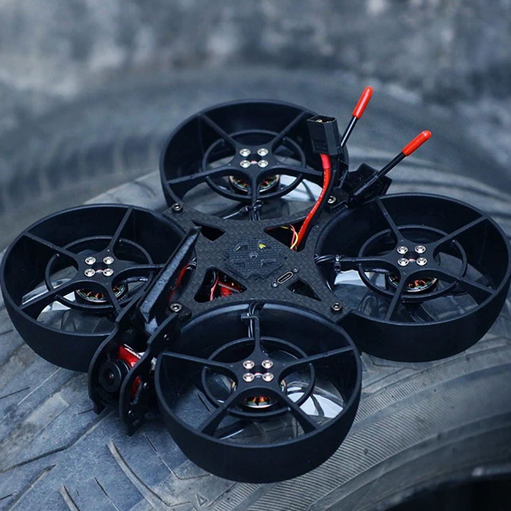 Дрон в сборе HGLRC Racewhoop30 3" Analog Racing Drone w/ Caddx Ratel 2 Camera - 4S/6S фото 2