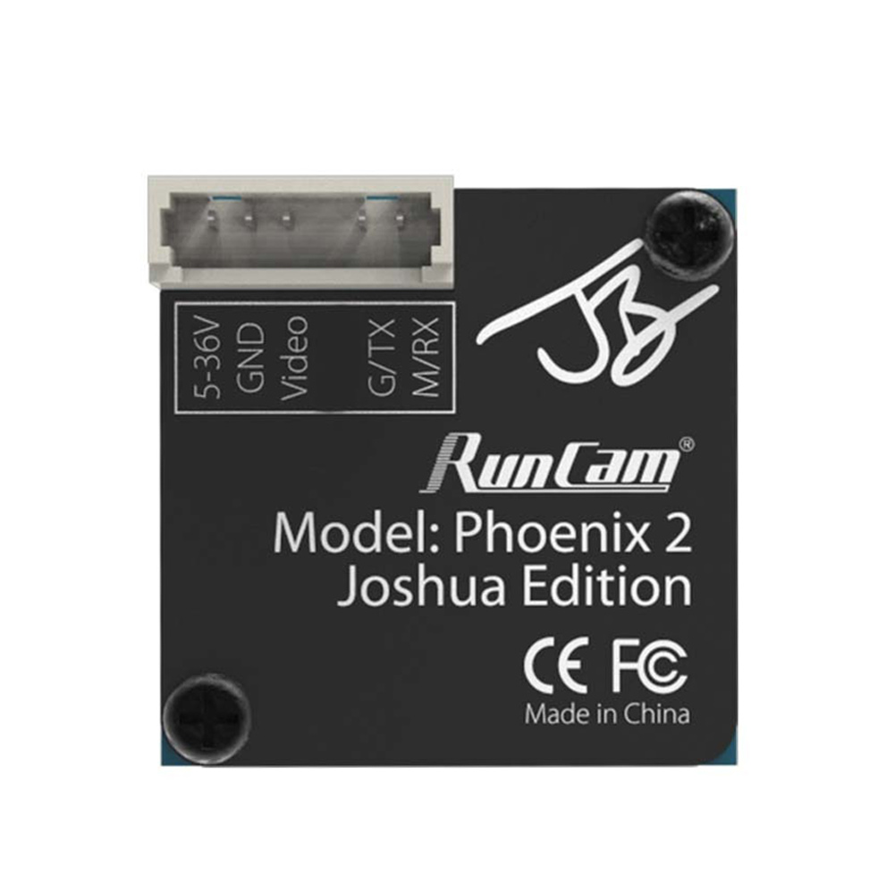 FPV-камера Runcam Phoenix 2 1000TVL 2.1mm FPV Camera - Joshua Bardwell Edition - Silver фото 5