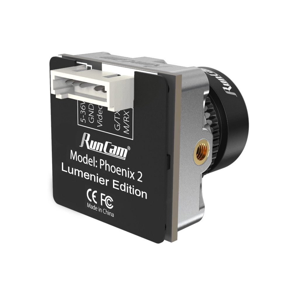 FPV-камера Runcam Phoenix 2 1000TVL 2.1mm FPV Camera - Lumenier Edition - Silver фото 4
