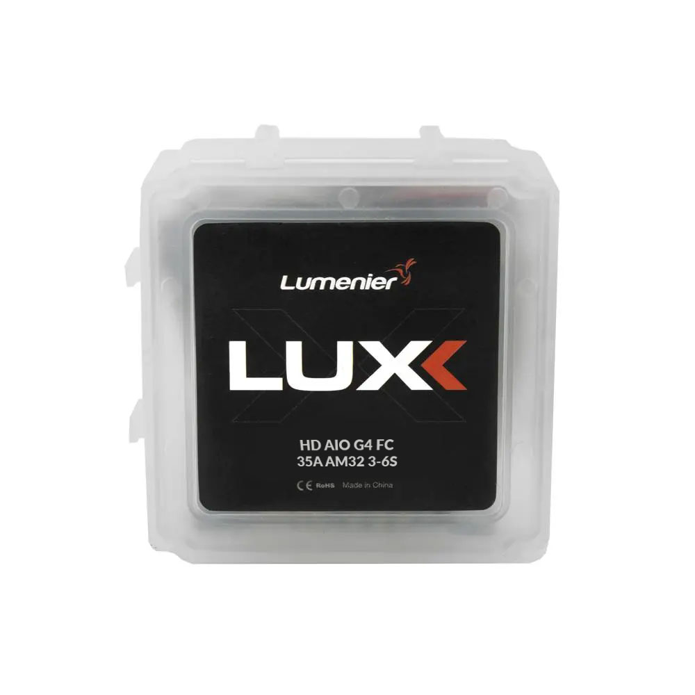 Полётный контроллер Lumenier LUX HD AIO - G4 FC + 35A AM32 3-6S ESC - Solderless фото 4