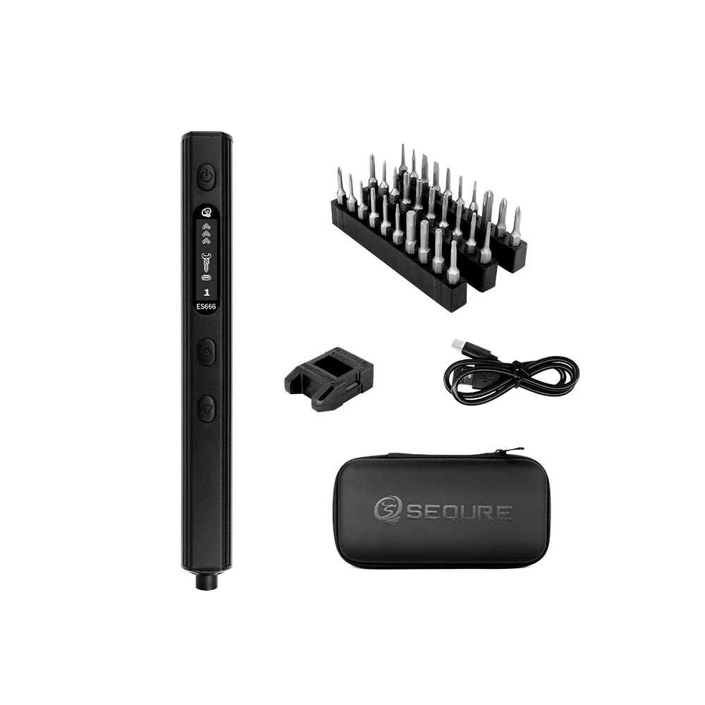 Отвёртка SEQURE ES666 Smart Electric Screwdriver Kit
