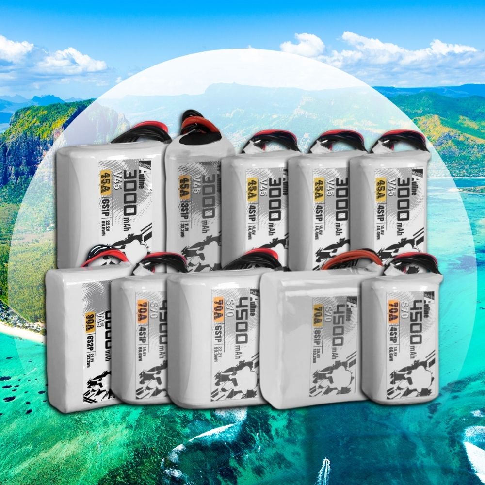 Аккумулятор Auline 18650 V45 6S2P 6000mAh 22.2V 90A Li-ion Battery - XT60 фото 2