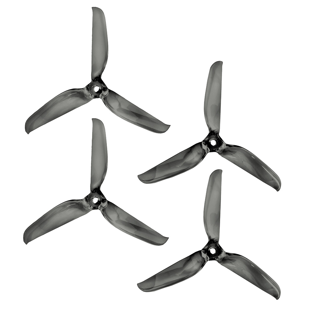 Пропеллеры (комплект) Lumenier 5x5.3x3 - Gate Breaker Propeller (Set of 4 - Transparent Black)