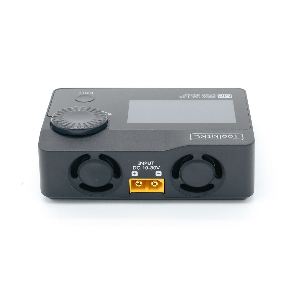 Зарядное устройство ToolkitRC M8 300W 15A Charger, Cell Checker, Servo Tester фото 4