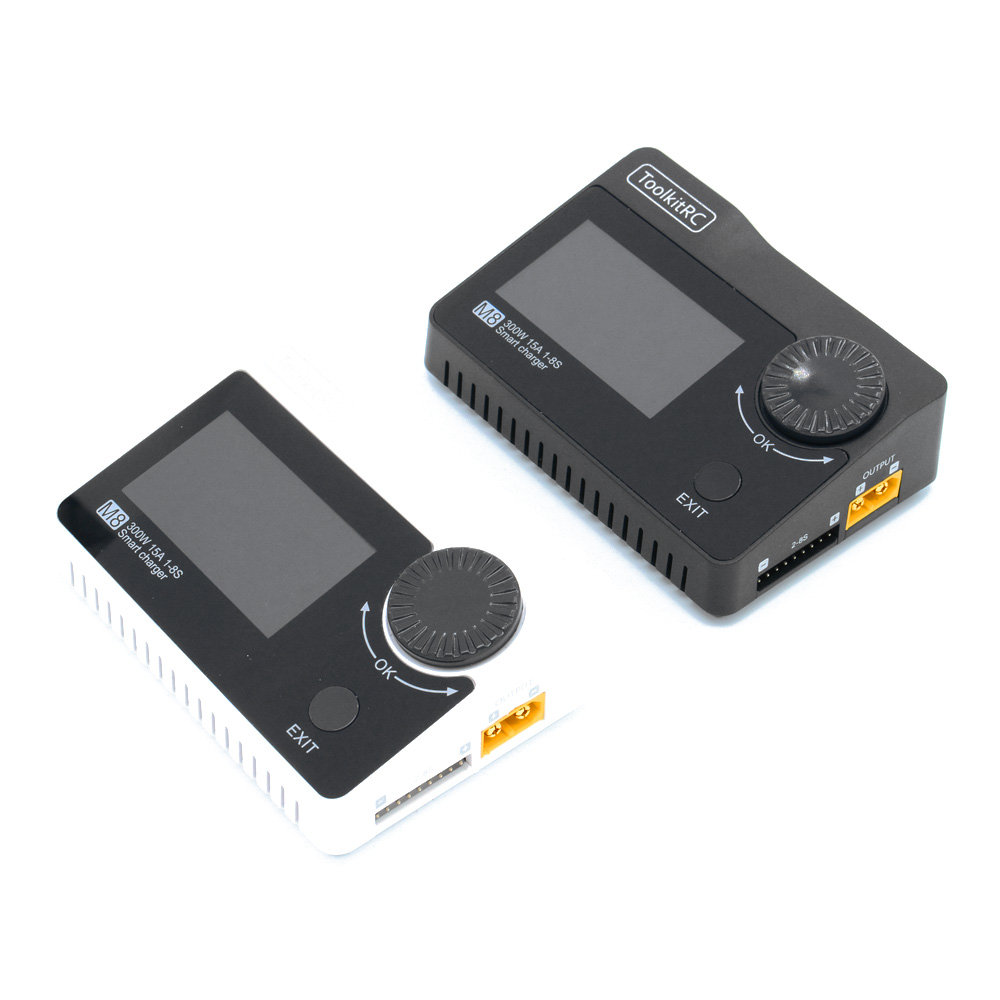 Зарядное устройство ToolkitRC M8 300W 15A Charger, Cell Checker, Servo Tester фото 5