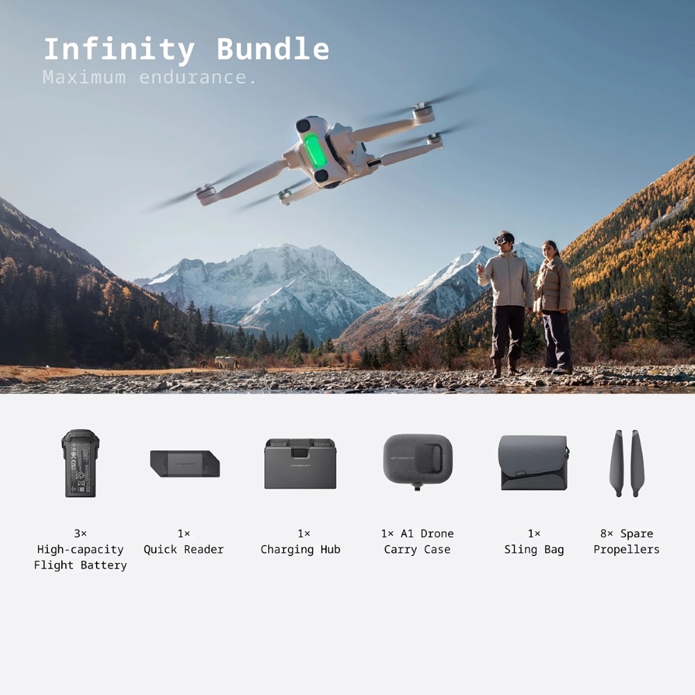 Дрон в сборе Antigravity A1 Infinity Bundle фото 5