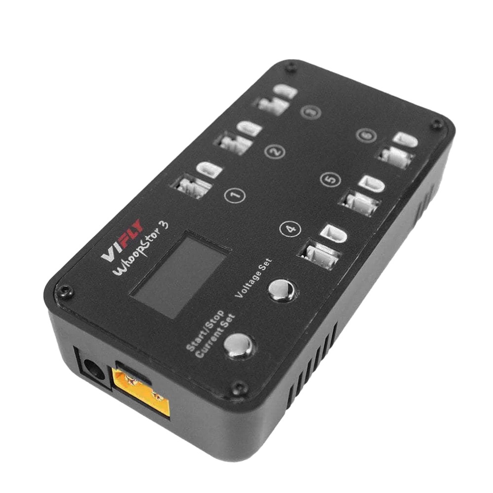 Зарядное устройство VIFLY WhoopStor V3 6-Port 1S LiHV/LiPo Battery Charger фото 6