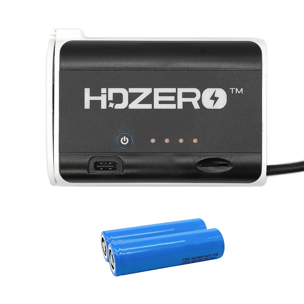 Комплект аккумуляторного отсека HDZero Rear-Mount Battery Case Bundle