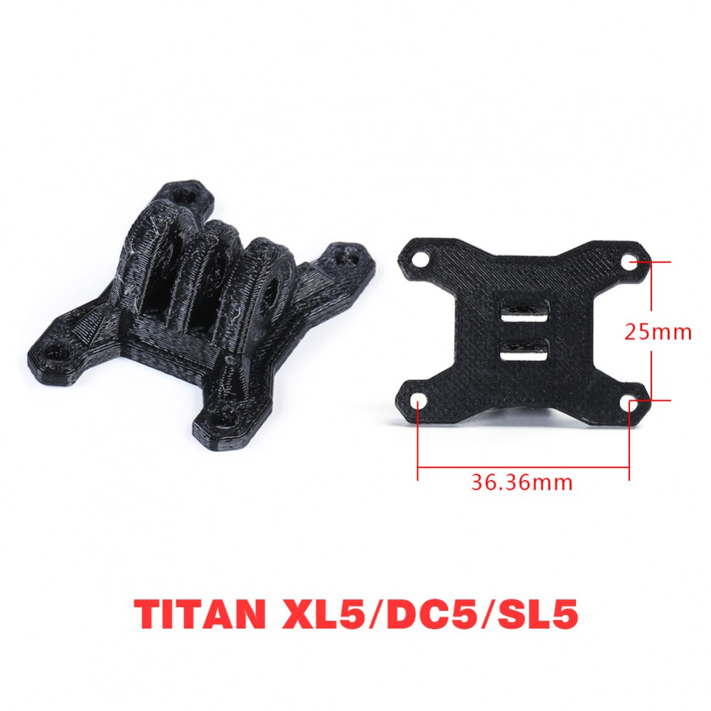 Крепление iFlight TPU GoPro Base Mount for TITAN, XL5, DC5, Nazgul5, SL5, SL5-E фото 2