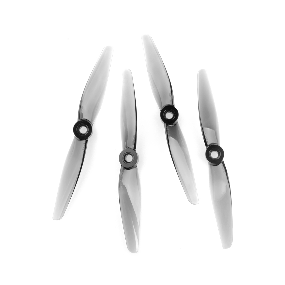 Пропеллеры (комплект) HQProp 5.1X4.5 Polycarbonate 2-Blade Propeller (Set of 4) - Gray