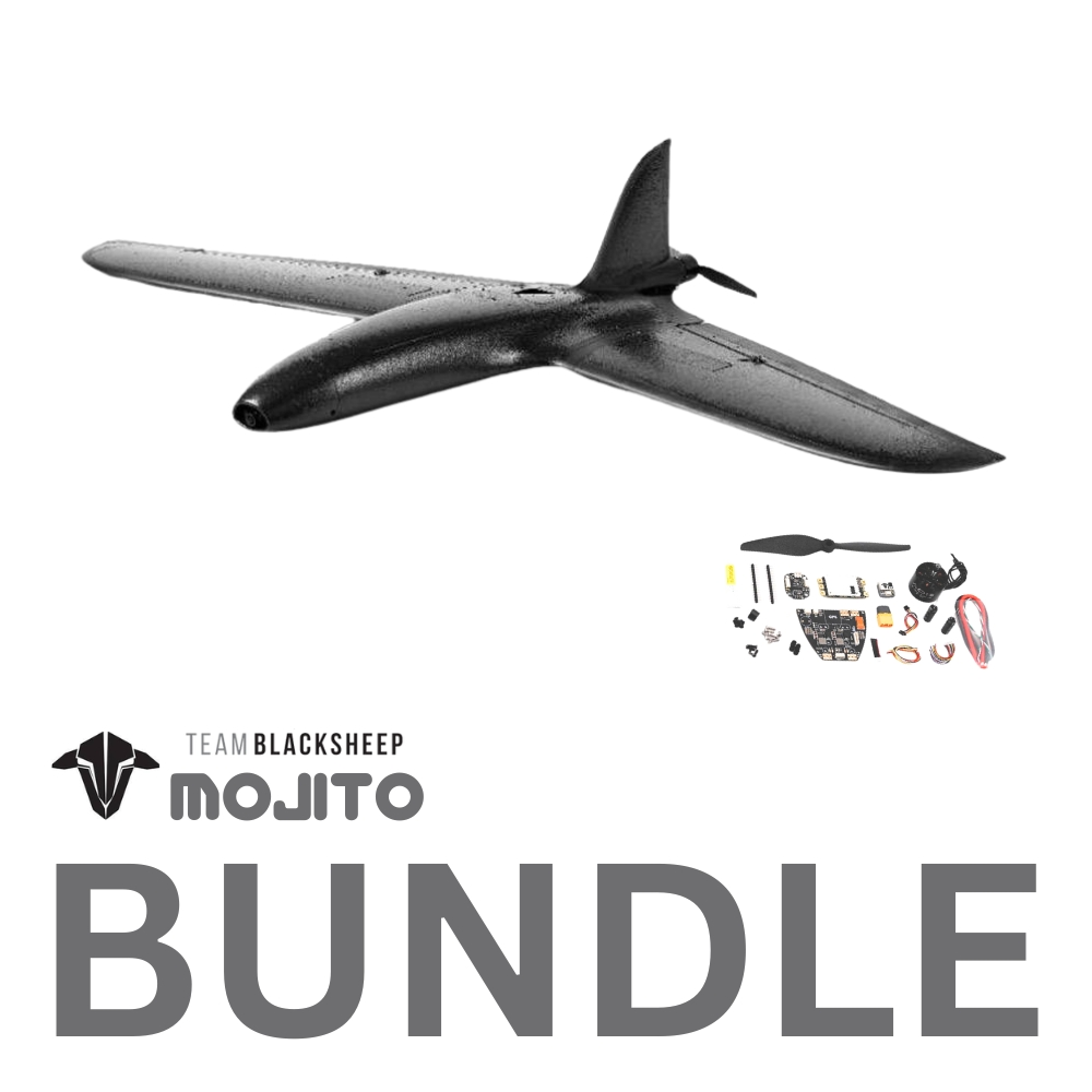 Самолёт TBS Mojito 1270mm FPV Airplane PNP Bundle