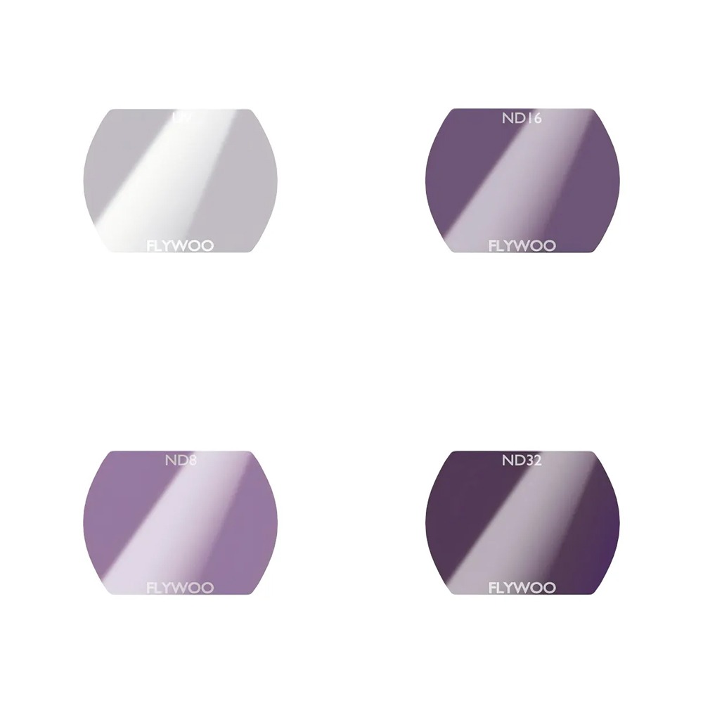 Светофильтры (комплект) Flywoo ND Filters Set for O4 Wide-Angle Lens - UV+ND8+ND16+ND32