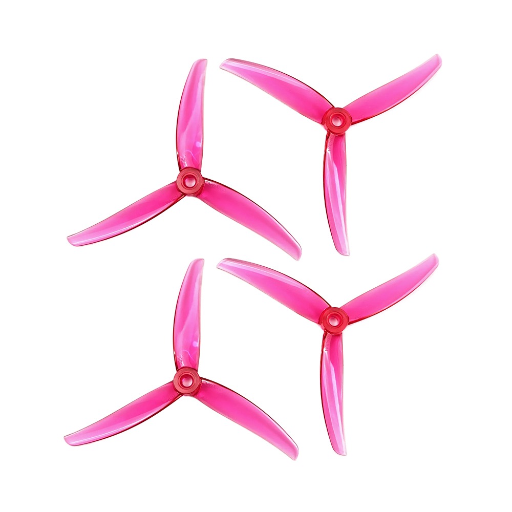 Пропеллеры (комплект) HQProp Juicy Prop J35 3-Blade Propeller (Set of 4) - Pink